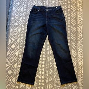 Lee Women's Deep Indigo Straight Leg Jeans size 12 (M132)